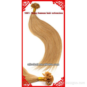 Wholesale price remy full head micro bead hair extension